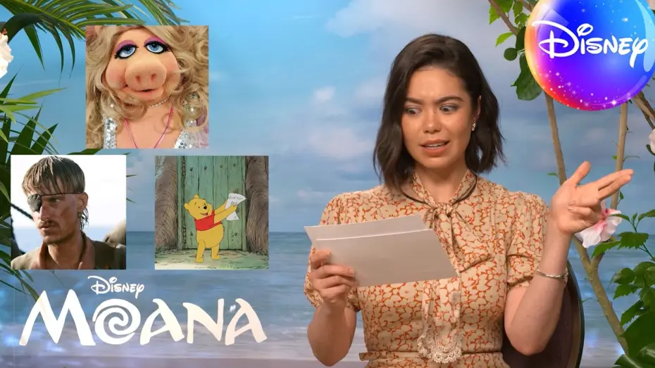 Wideo do filmu Vaiana — Auliʻi Cravalho Builds Her Ultimate Disney Boat Crew!