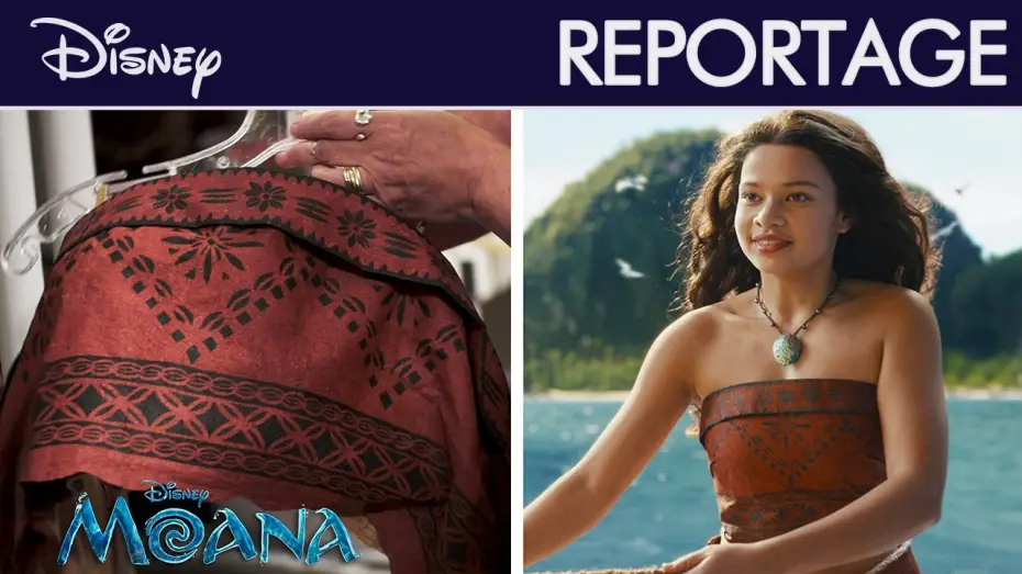 Wideo do filmu Vaiana — Vaiana : Costumes commentés | Notes sur la Couture | @disneyfr