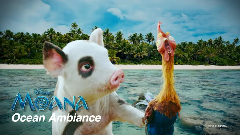 Wideo do filmu Vaiana — Ocean Ambiance