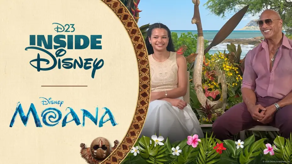 Wideo do filmu Moana — D23 Inside Disney - Moana