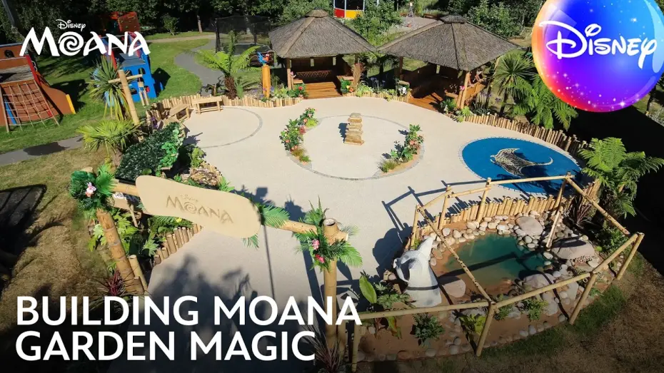 Wideo do filmu Moana — Bringing Moana’s Island Magic to Life | A Magical Garden Transformation