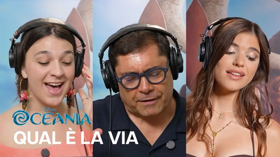 Wideo do filmu Vaiana — Oceania | "Qual è la Via" | Dietro le Quinte