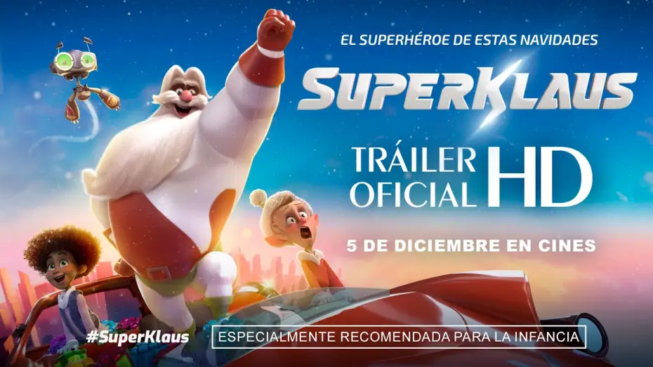 Wideo do filmu Mikołaj i ekipa — SUPERKLAUS. Tráiler oficial. 5 de diciembre en cines.
