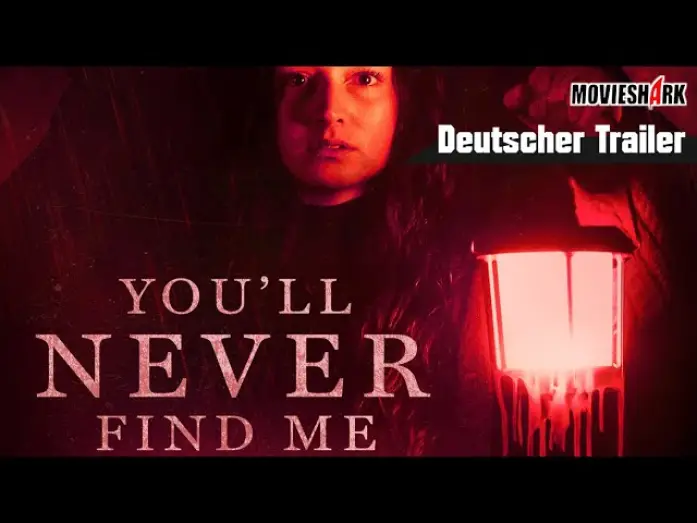 Wideo do filmu Nigdy mnie nie znajdziecie — "YOU´LL NEVER FIND ME" - Horrorthriller - Deutscher Trailer