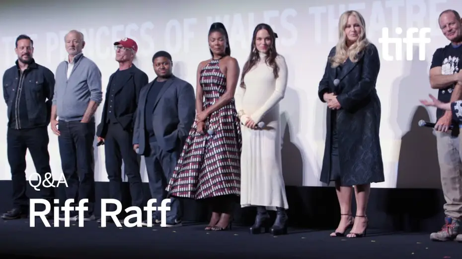 Wideo do filmu Riff Raff — TIFF 2024 Q&A with Jennifer Coolidge, Gabrielle Union & Bill Murray