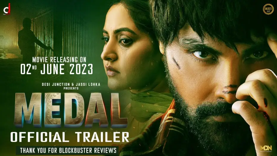 Wideo do filmu Medal — MEDAL (Official Trailer ) - Jayy Randhawa - Baani Sandhu - Releasing 3nd June 23 - Desi Junction
