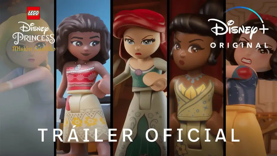Wideo do filmu LEGO Disney Księżniczka: Zamek przygód — Tráiler oficial en español