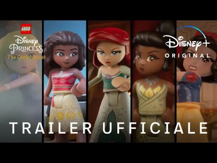 Wideo do filmu LEGO Disney Księżniczka: Zamek przygód — LEGO Disney Princess: The Castle Quest | Trailer Ufficiale | Disney+