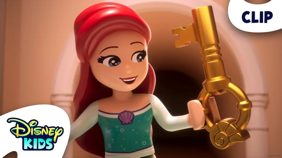 Wideo do filmu LEGO Disney Księżniczka: Zamek przygód — Princesses Explore The Castle🔑 | LEGO Disney Princess: The Castle Quest |@disneykids