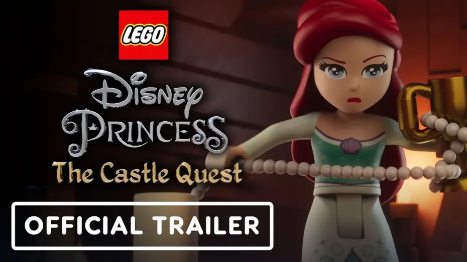 Wideo do filmu LEGO Disney Księżniczka: Zamek przygód — LEGO Disney Princess: The Castle Quest - Official Trailer (2023)