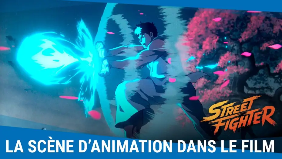 Wideo do filmu Street Fighter. Uliczny wojownik — La scène d'animation dans le film Street Fighter [Actuellement au cinéma]