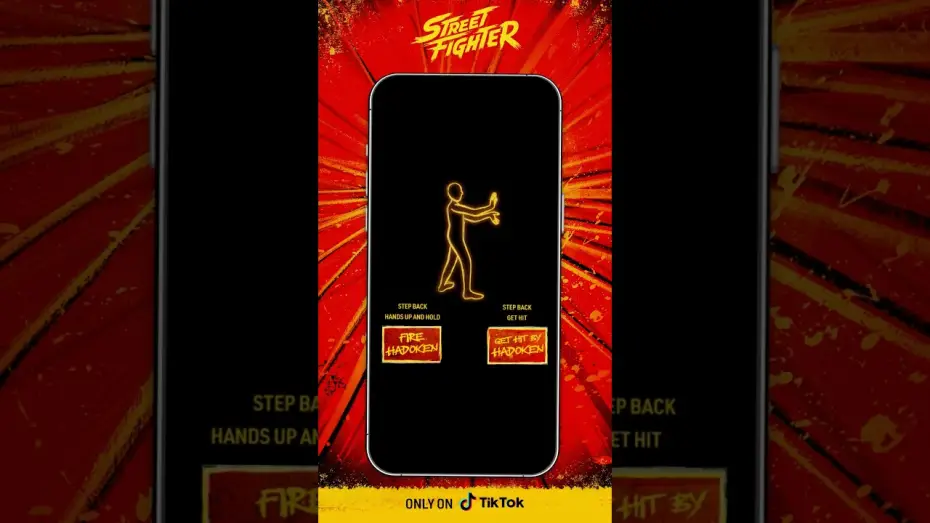 Wideo do filmu Street Fighter. Uliczny Wojownik — Fire away and get Street Fighter ready! The new Hadoken filter is now available.