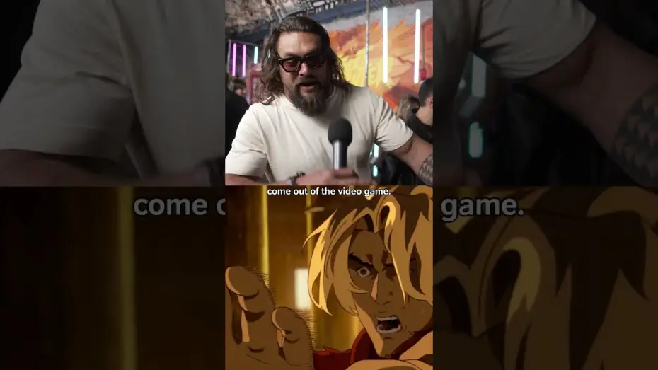 Wideo do filmu Street Fighter. Uliczny wojownik — Jason Momoa Anime
