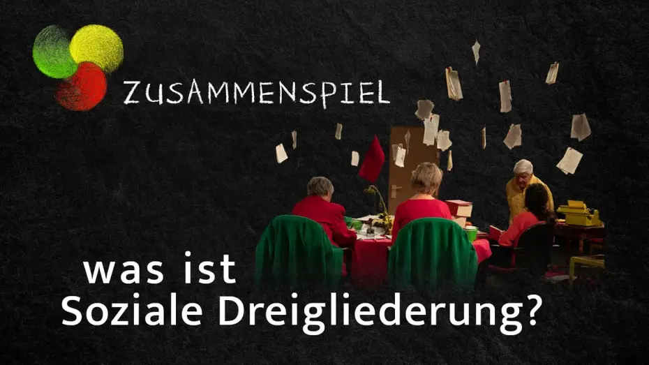 Wideo do filmu Zusammenspiel – Anregungen zu einer Sozialen Dreigliederung des öffentlichen Lebens — ZUSAMMENSPIEL - Anregungen zu einer Sozialen Dreigliederung des öffentlichen Lebens