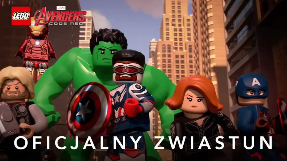 Wideo do filmu LEGO Marvel Avengers: Czerwony alarm — LEGO Marvel Avengers: Czerwony alarm | Oficjalny zwiastun | Disney+ | Marvel HQ Polska