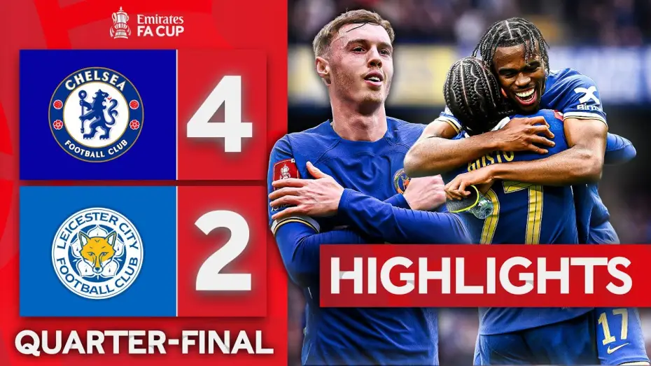 Wideo do filmu Chelsea FC - Season Review 2023/24 — Chelsea 4-2 Leicester - FA Cup