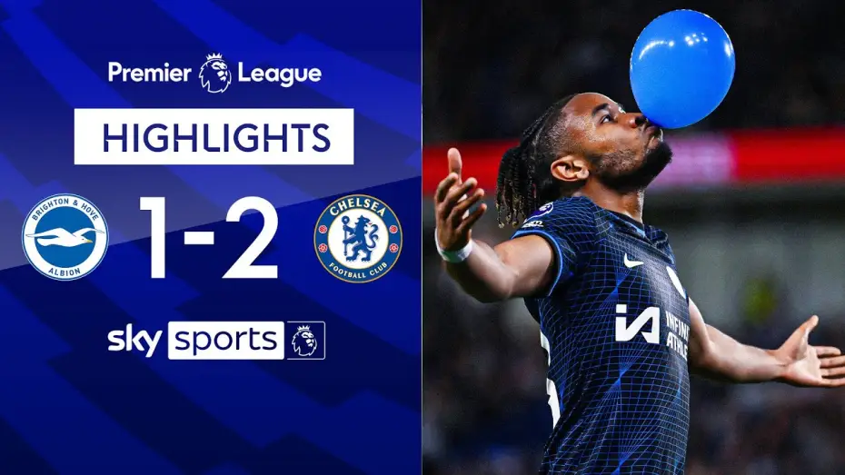 Wideo do filmu Chelsea FC - Season Review 2023/24 — Brighton 1-2 Chelsea - Premier League