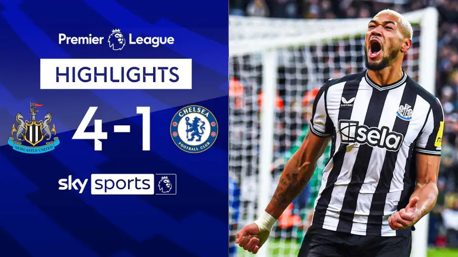 Wideo do filmu Chelsea FC - Season Review 2023/24 — Newcastle 4-1 Chelsea - Premier League