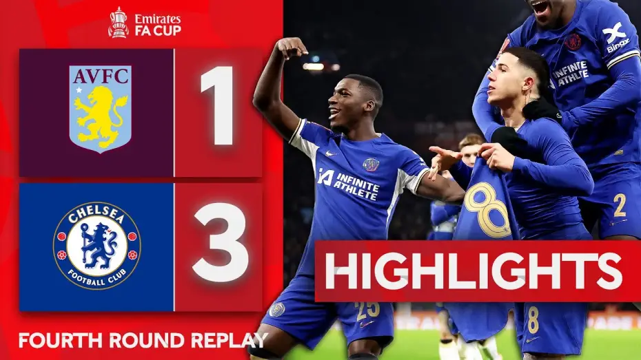 Wideo do filmu Chelsea FC - Season Review 2023/24 — Aston Villa 1-3 Chelsea - FA Cup