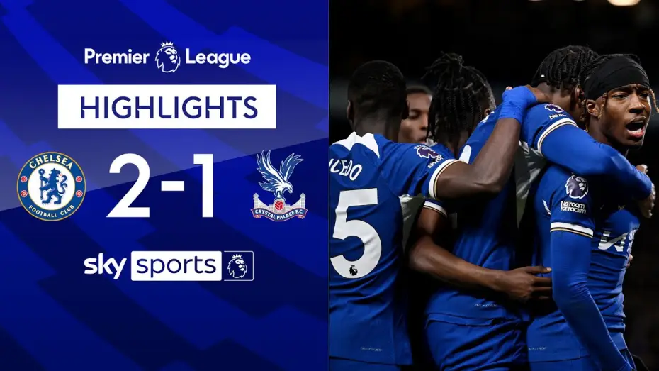 Wideo do filmu Chelsea FC - Season Review 2023/24 — Chelsea 2-1 Crystal Palace - Premier League