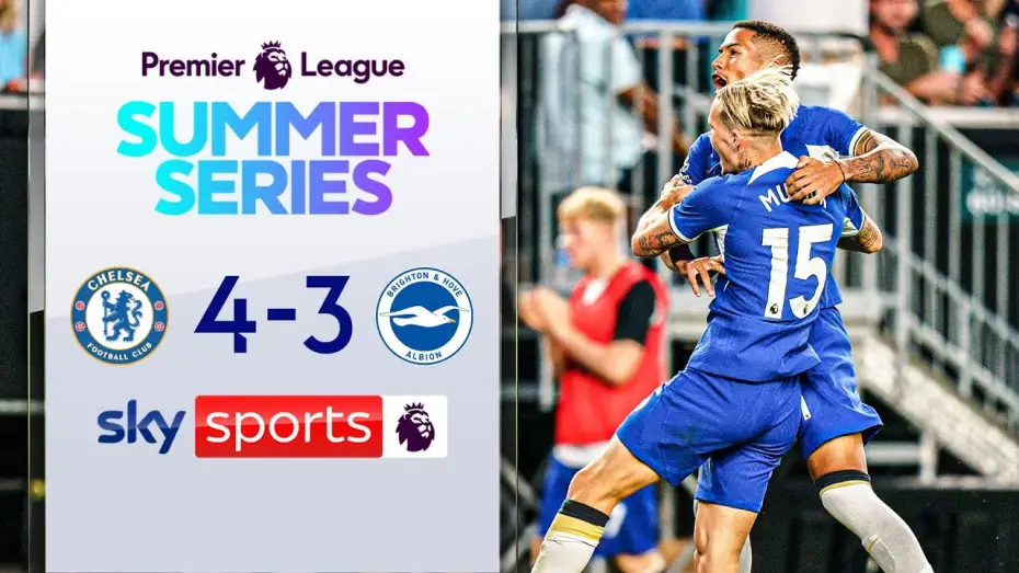 Wideo do filmu Chelsea FC - Season Review 2023/24 — Chelsea 4-3 Brighton - Friendly