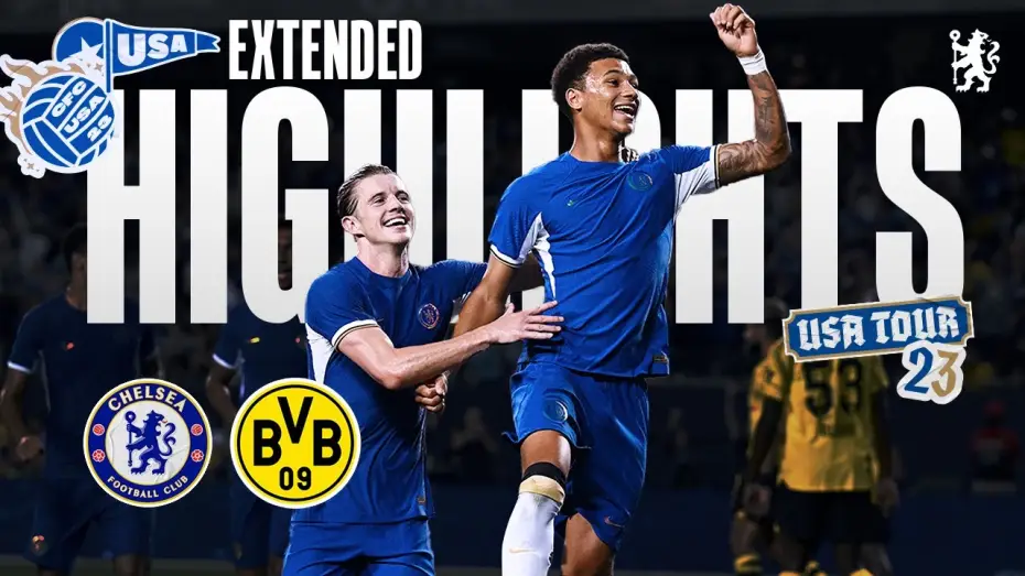 Wideo do filmu Chelsea FC - Season Review 2023/24 — Chelsea 1-1 Dortmund - Friendly