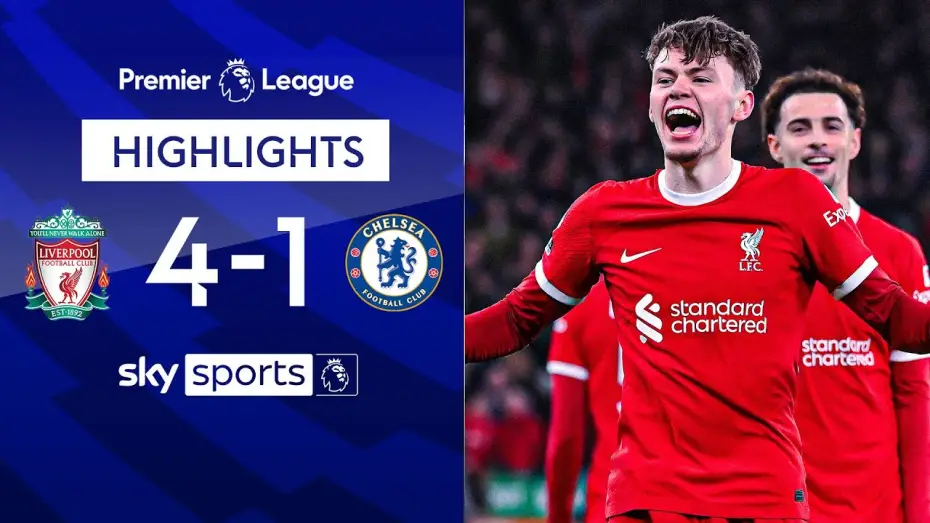 Wideo do filmu Chelsea FC - Season Review 2023/24 — Liverpool 4-1 Chelsea - Premier League