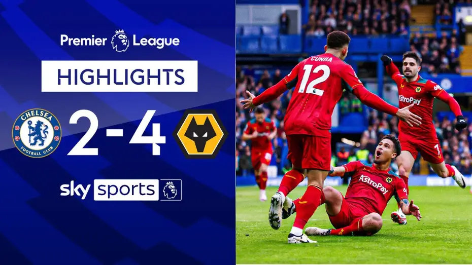 Wideo do filmu Chelsea FC - Season Review 2023/24 — Chelsea 2-4 Wolves - Premier League