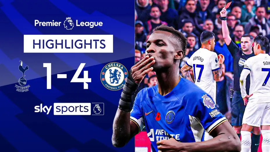 Wideo do filmu Chelsea FC - Season Review 2023/24 — Tottenham 1-4 Chelsea - Premier League