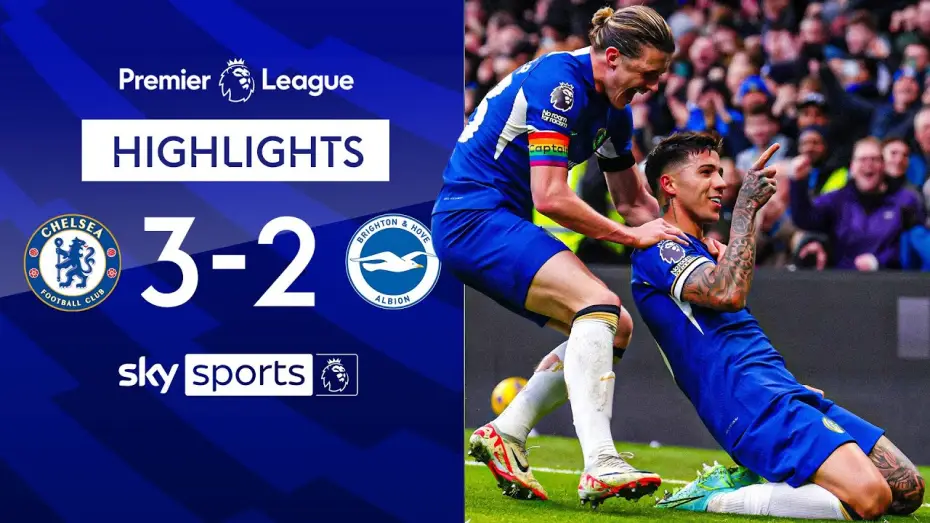 Wideo do filmu Chelsea FC - Season Review 2023/24 — Chelsea 3-2 Brighton - Premier League