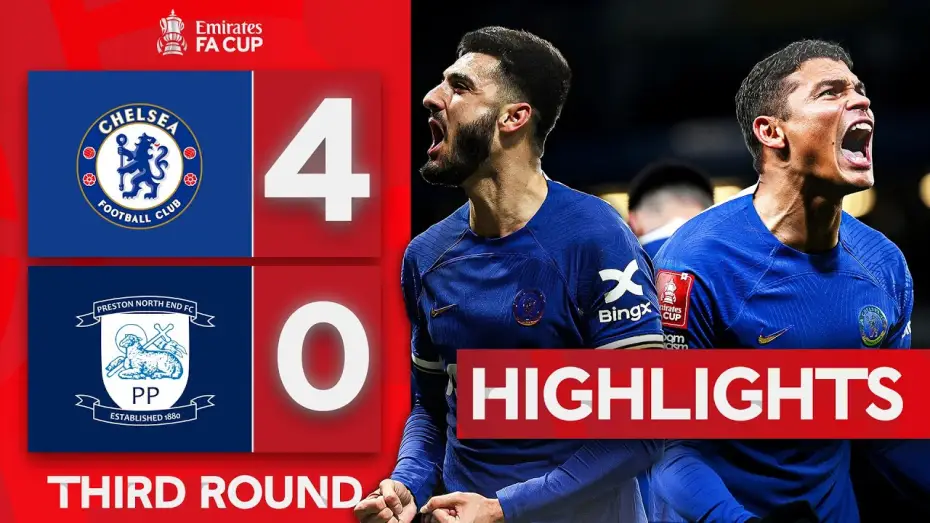 Wideo do filmu Chelsea FC - Season Review 2023/24 — Chelsea 4-0 Preston - FA Cup