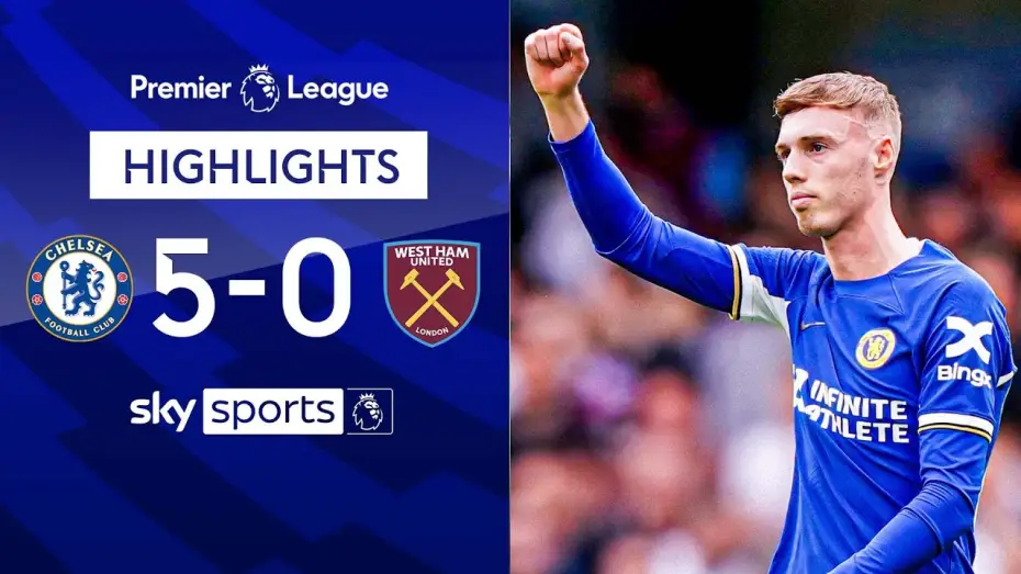 Wideo do filmu Chelsea FC - Season Review 2023/24 — Chelsea 5-0 West Ham - Premier League