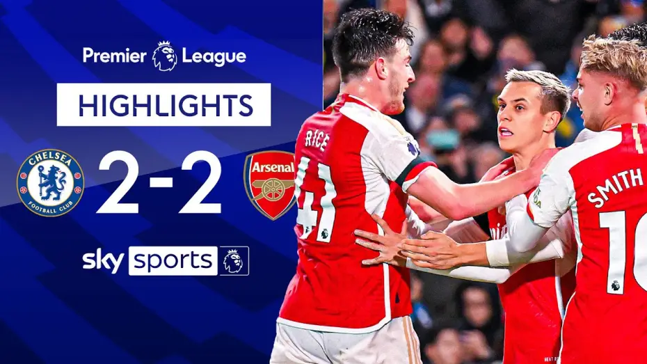 Wideo do filmu Chelsea FC - Season Review 2023/24 — Chelsea 2-2 Arsenal - Premier League