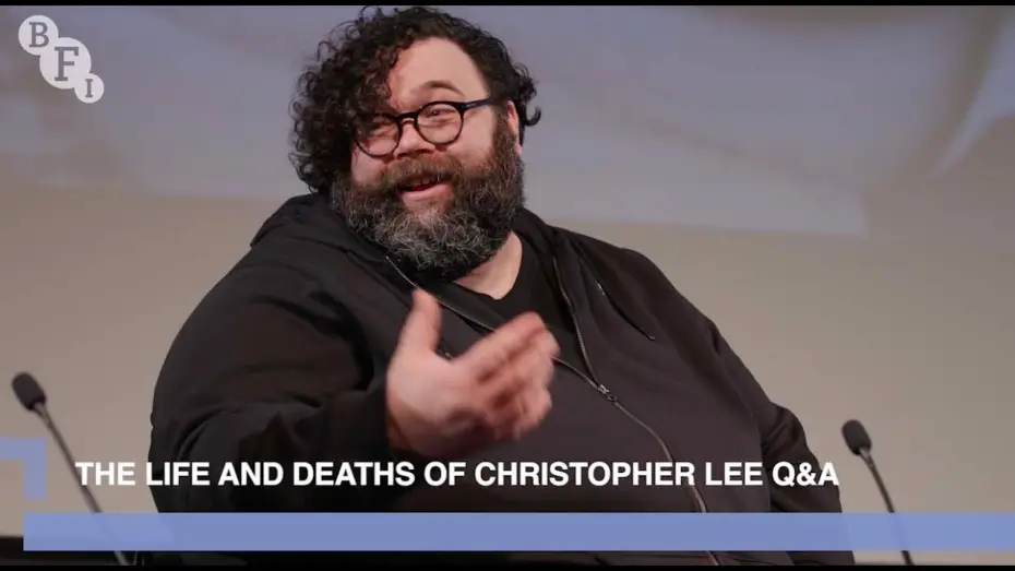 Wideo do filmu Życia i śmierci Christophera Lee — BFI Q&A