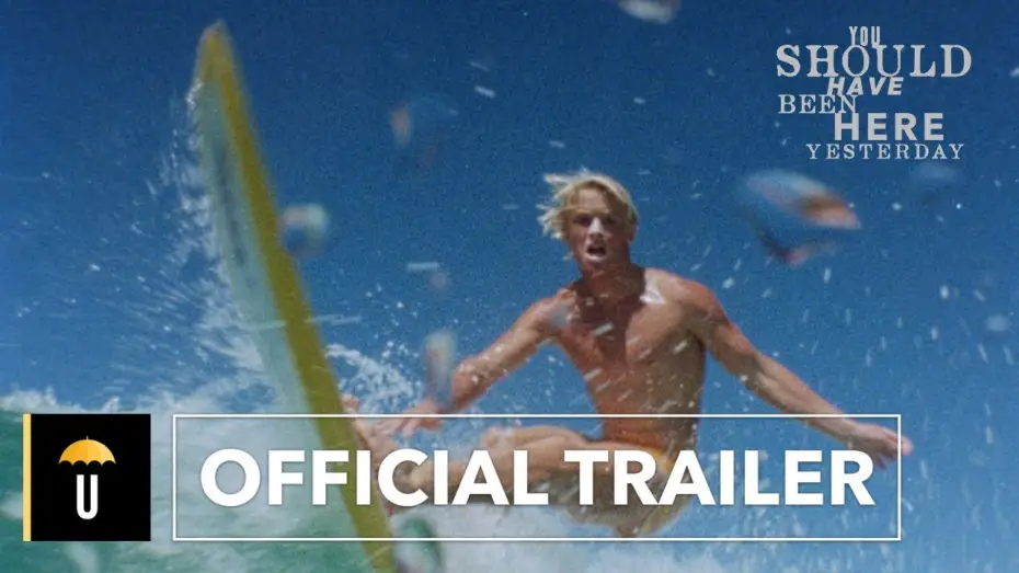 Wideo do filmu You Should Have Been Here Yesterday — Official Trailer