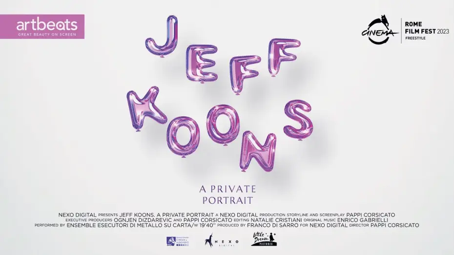 Wideo do filmu Jeff Koons. Portret intymny — Jeff Koons - Offizieller Trailer Deutsch (2024)