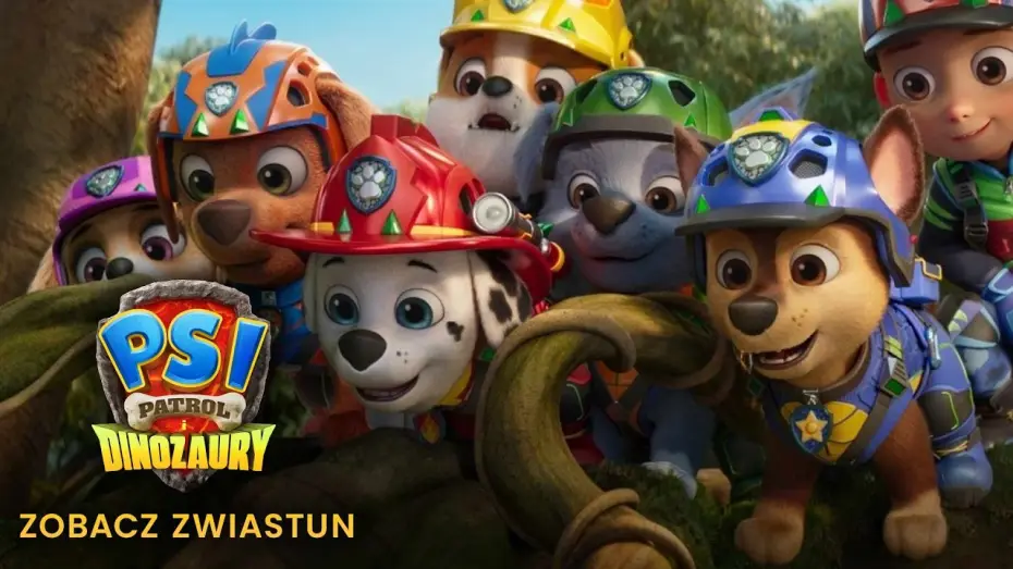 Wideo do filmu Psi Patrol i dinozaury — zwiastun filmu