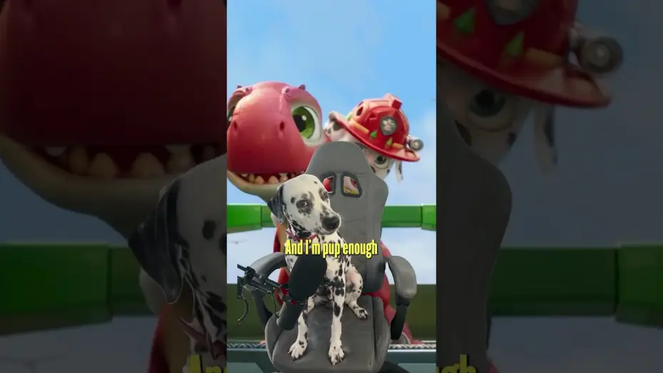 Wideo do filmu Psi Patrol i dinozaury — Dog Reaction