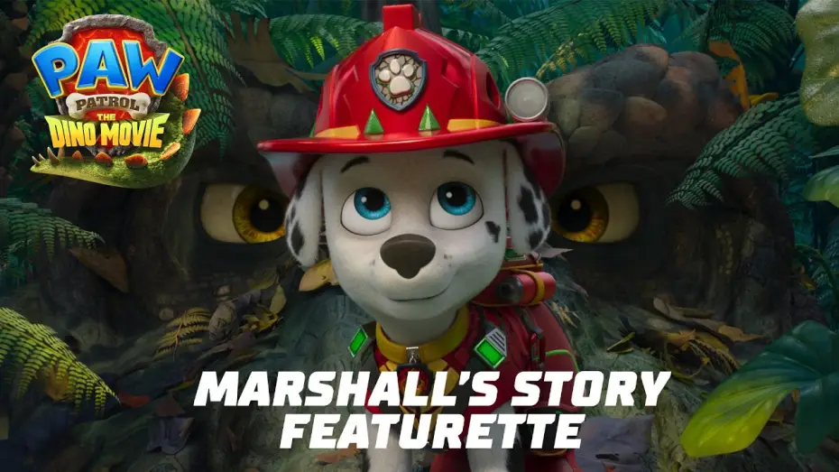 Wideo do filmu Psi Patrol i dinozaury — Marshall's Story Featurette