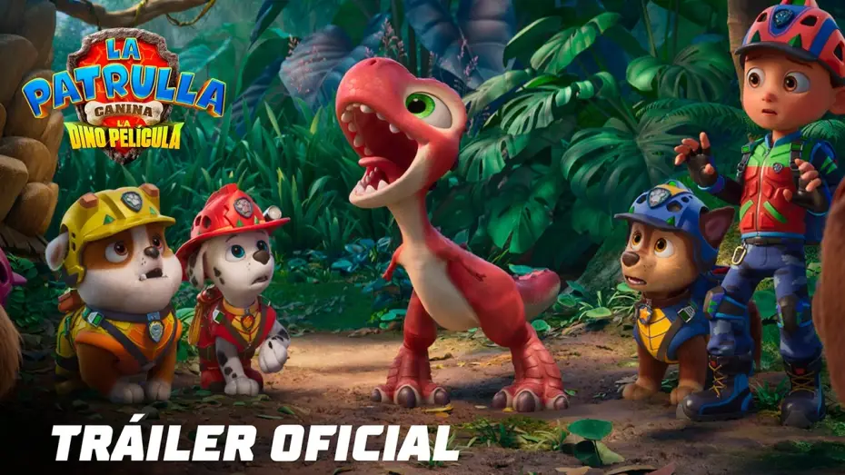 Wideo do filmu Psi Patrol i dinozaury — La Patrulla Canina - La Dino Película | Tráiler Oficial | Paramount Pictures Spain
