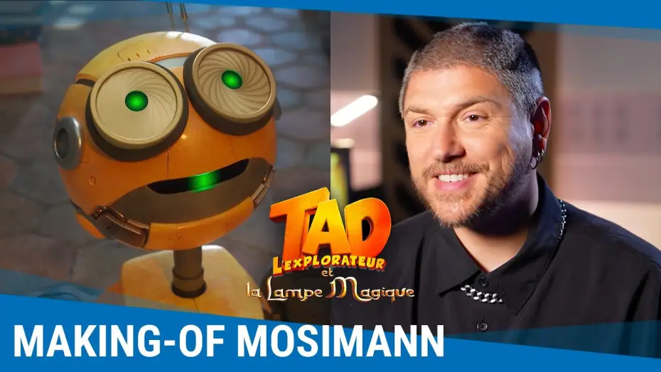 Wideo do filmu Tadeo Jones y La Lámpara Maravillosa — Tad l'explorateur et la lampe magique - Making-of [Au cinéma le 26 août]
