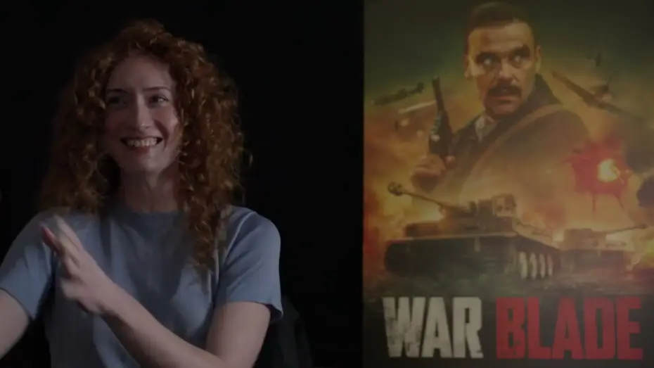 Wideo do filmu War Blade — Behind the scenes interviews - Rebecca Scott 'Ivy'