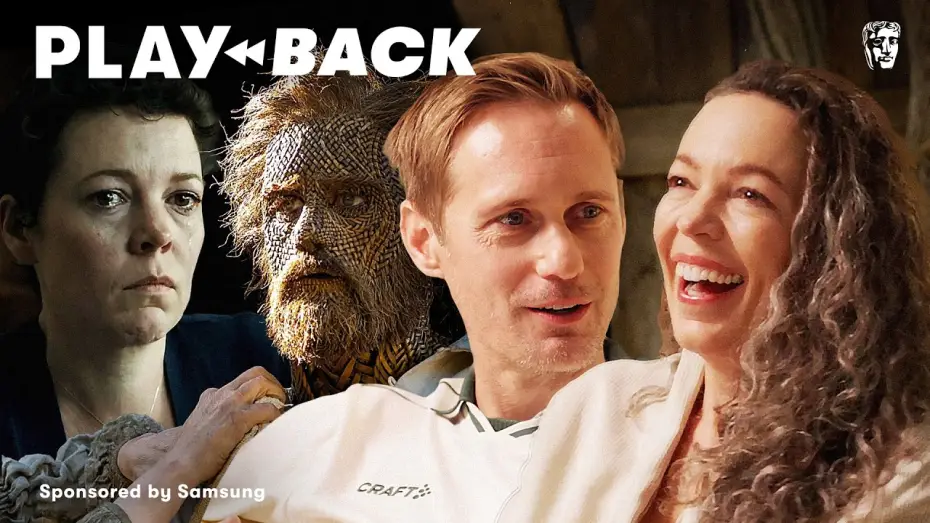 Wideo do filmu Wicker — Wicker Co-Stars Olivia Colman and Alexander Skarsgård Watch Early Career Clips Together
