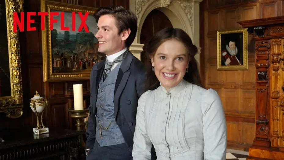 Wideo do filmu Enola Holmes 3 — Behind the Scenes House Tour with Millie Bobby Brown and Louis Partridge