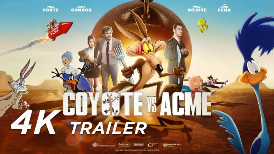 Wideo do filmu Struś Pędziwiatr i zemsta kojota — COYOTE VS. ACME | FINALER TRAILER (deutsch) | Ab 17. September im Kino