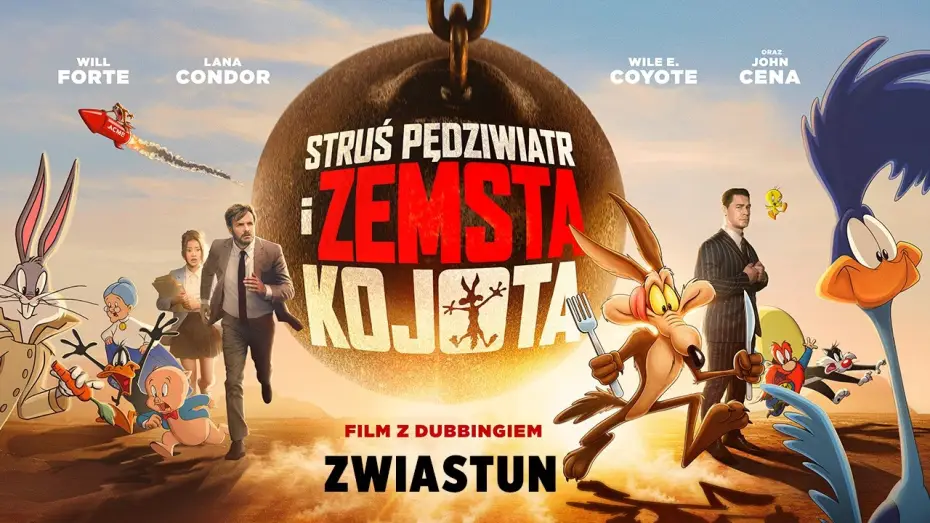 Struś Pędziwiatr i zemsta kojota — STRUŚ PĘDZIWIATR I ZEMSTA KOJOTA | Oficjalny zwiastun | W kinach
