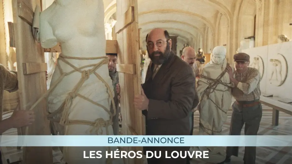 Wideo do filmu Les Héros du Louvre — LES HEROS DU LOUVRE - Bande-annonce