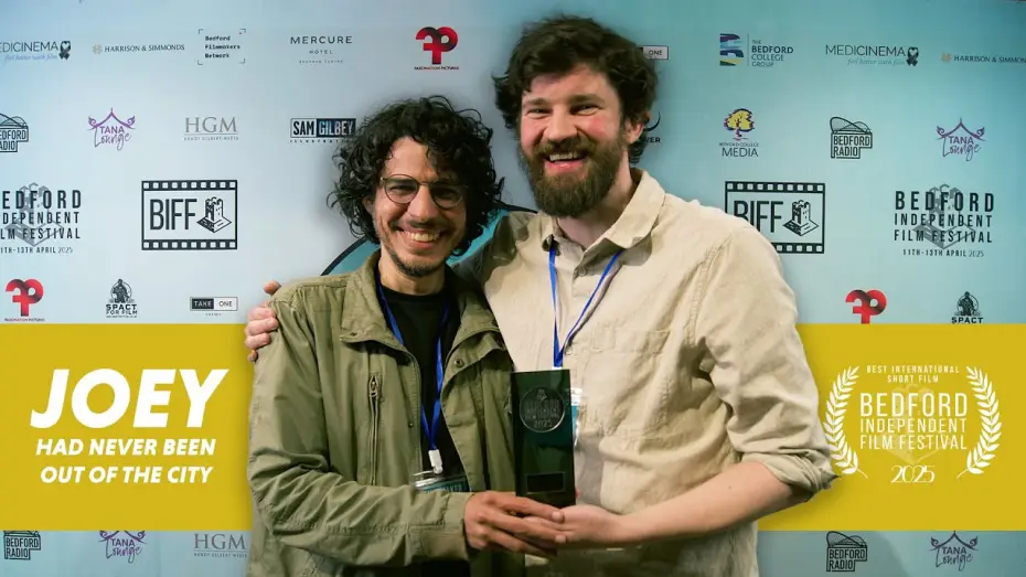 Wideo do filmu Joey Had Never Been Out Of The City — Joey Had Never Been Out Of The City Wins Best International Short Bedford Independent Film Festival