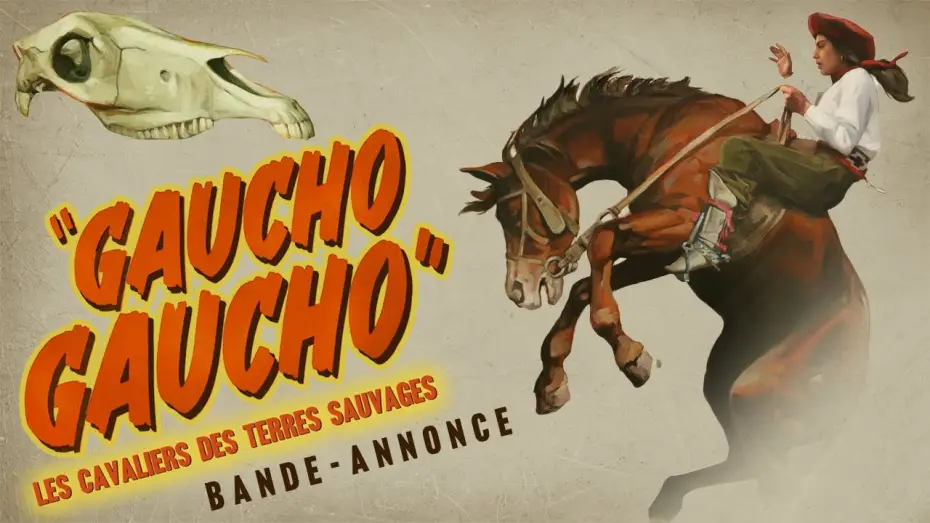 Wideo do filmu Gaucho Gaucho — LES CAVALIERS DES TERRES SAUVAGES (GAUCHO GAUCHO) - bande-annonce OV-de/fr