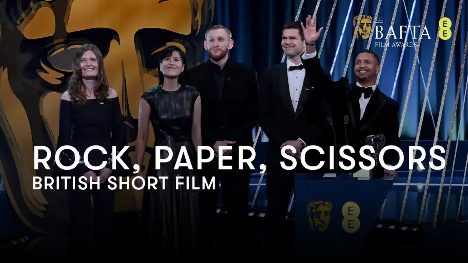 Wideo do filmu Rock, Paper, Scissors — Rock, Paper, Scissors wins the British Short Film BAFTA | BAFTA Film Awards 2025